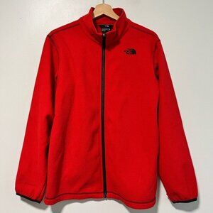 The North Face Boys’ XL Full-Zip Fleece Jacket - Red
